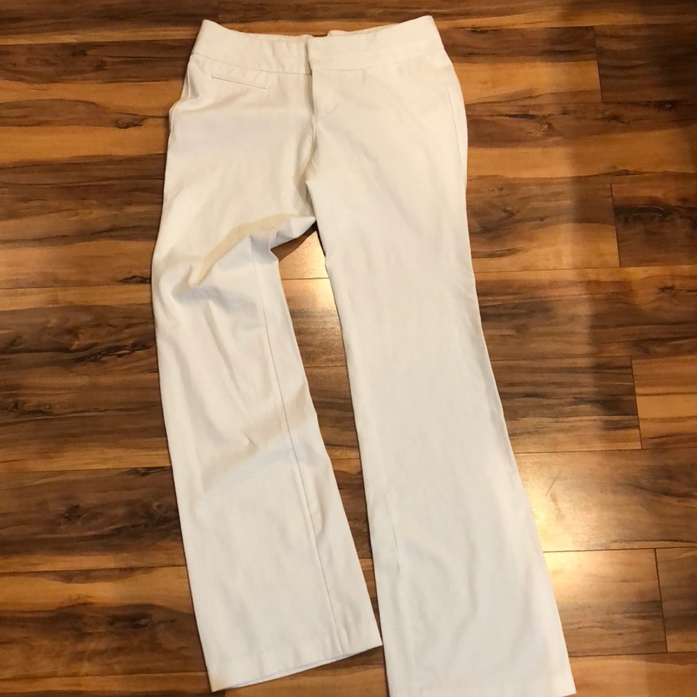 Size 4 Cynthia Rowley white cotton pants. Wore 1x